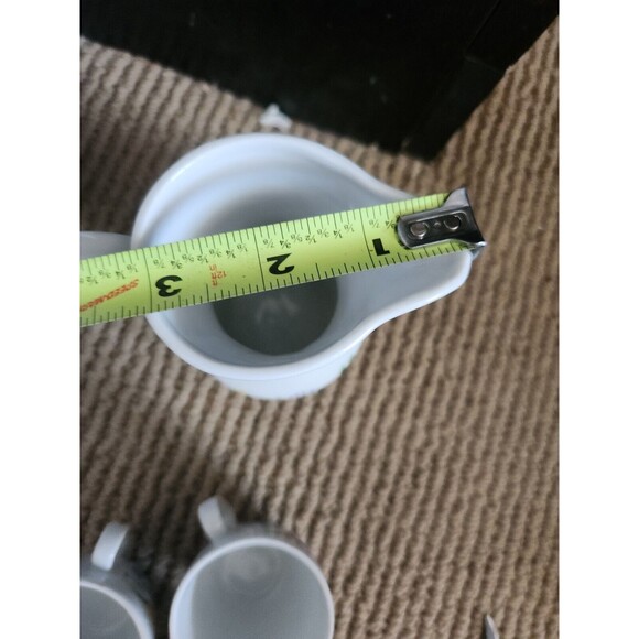 Pottery Teapot Set Ceramic Uch And Def Valencia Pottery Pre-owned Condition - Picture 13 of 14